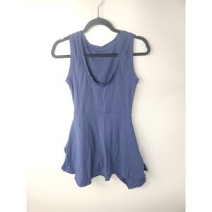 PINSPARK Women Skort Navy Blue Built-in Shorts Tennis  Workout Athletic Skort M